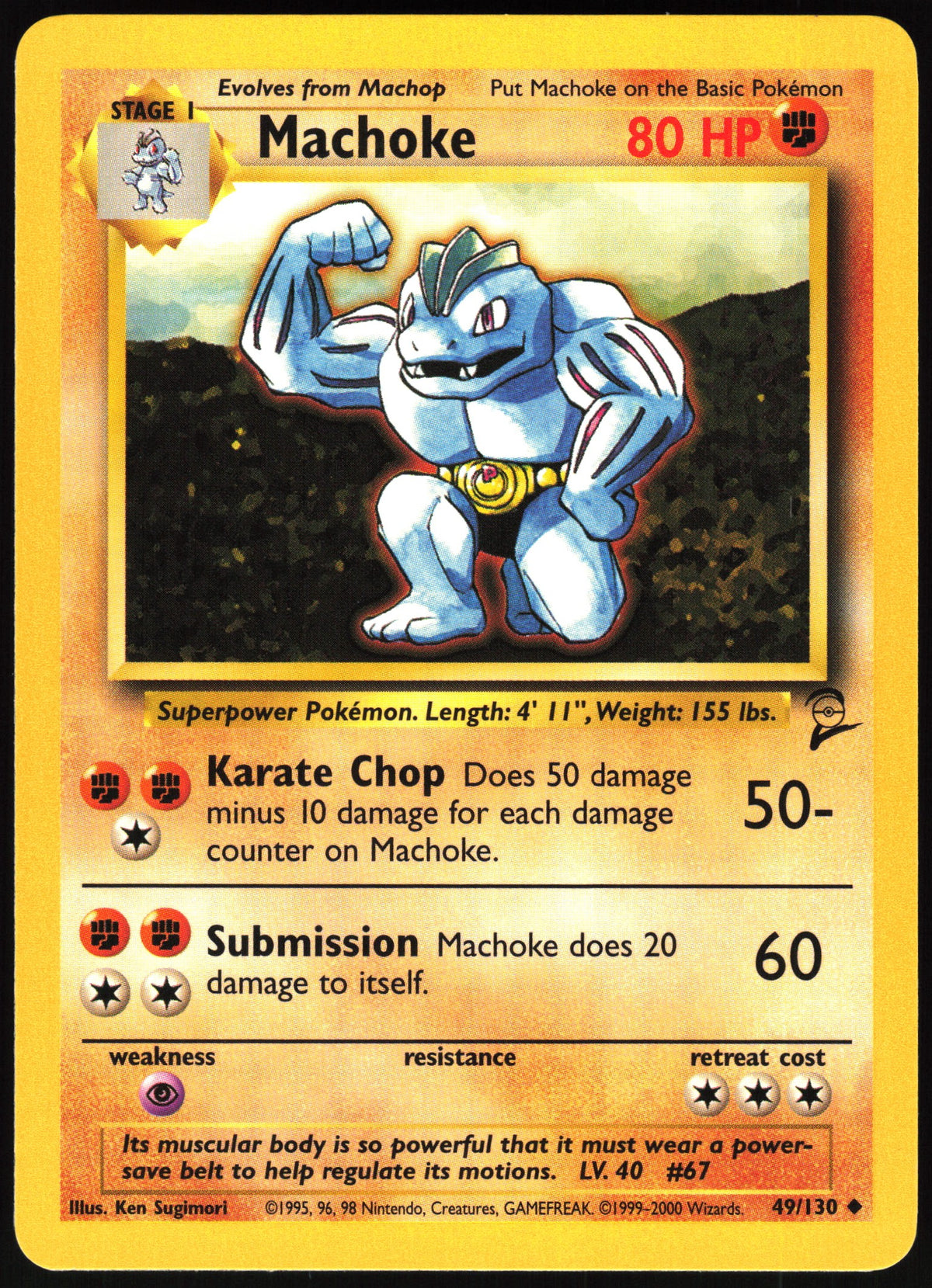 Machoke #49 NM