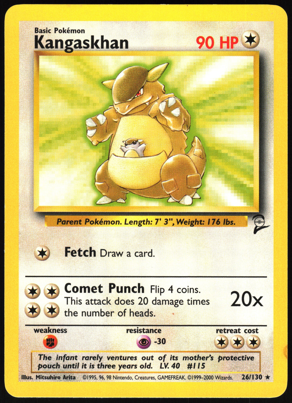 Kangaskhan #26 NM