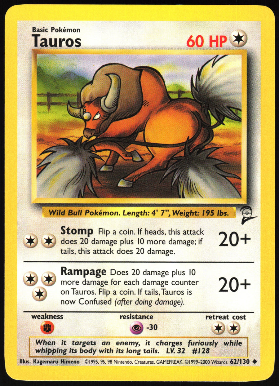 Tauros #62/130 Non-Foil