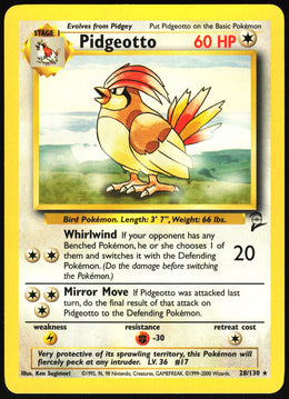 Pidgeotto #28 NM