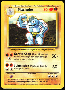 Machoke #34 NM