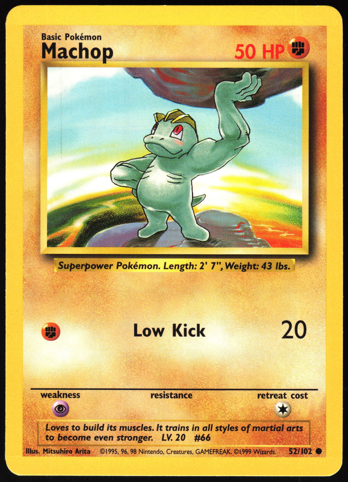 Machop #52 NM
