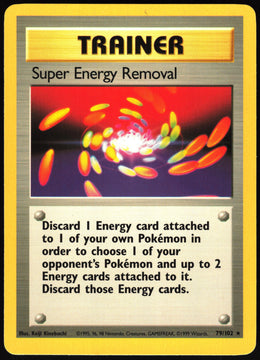 Super Energy Removal #79 NM
