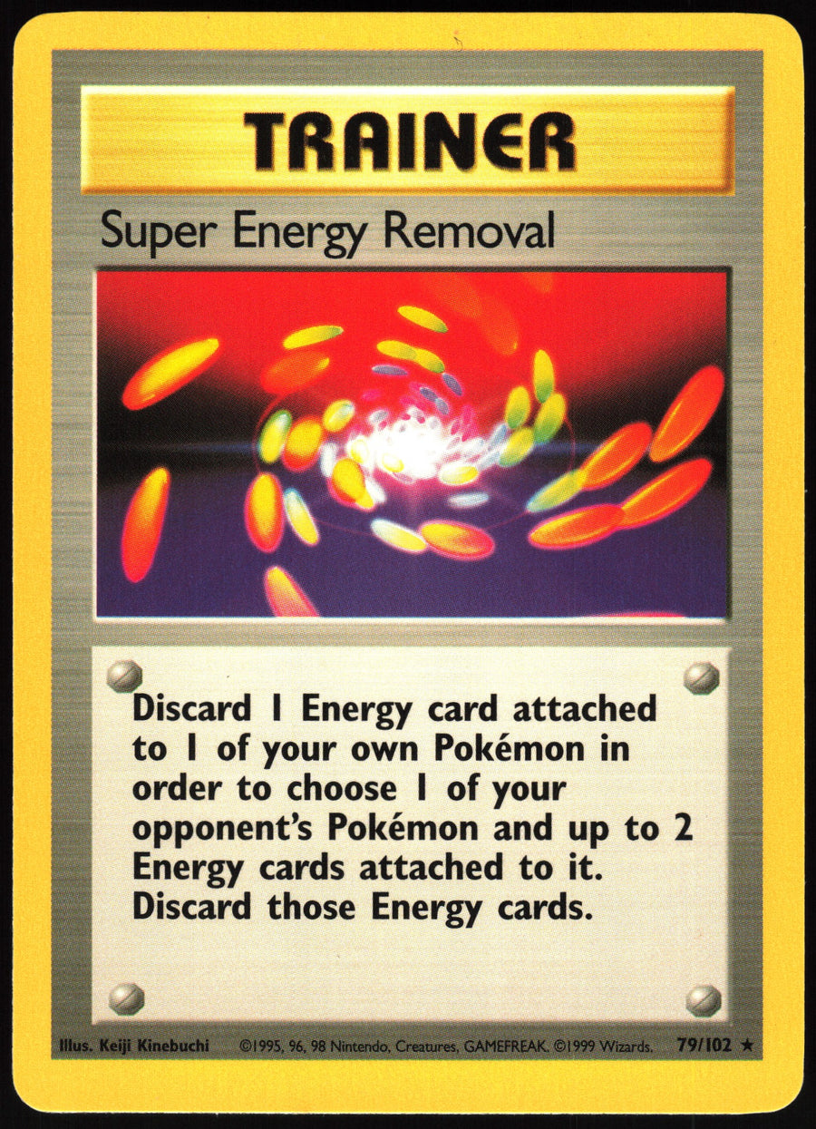 Super Energy Removal #79/102 Non-Foil
