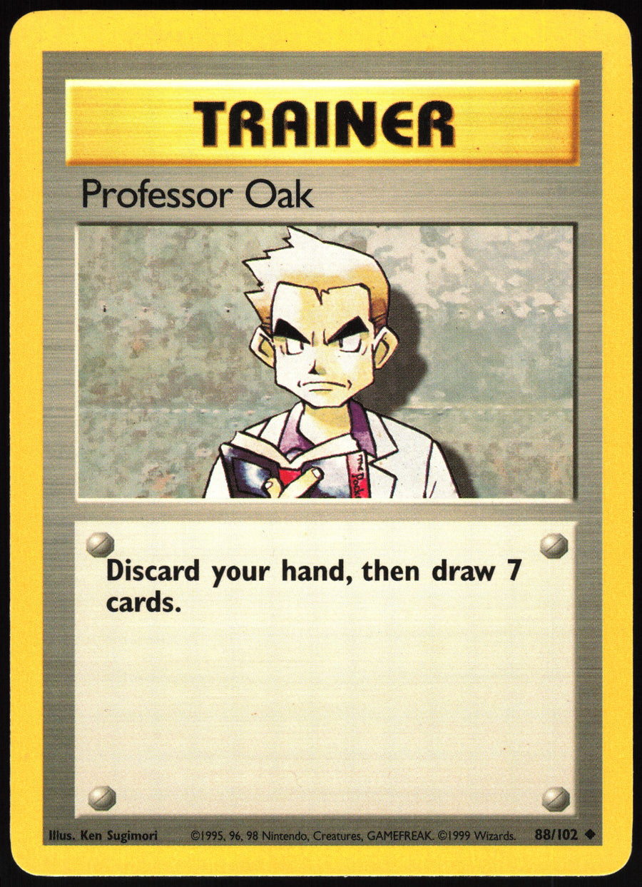 Professor Oak #88/102 Non-Foil