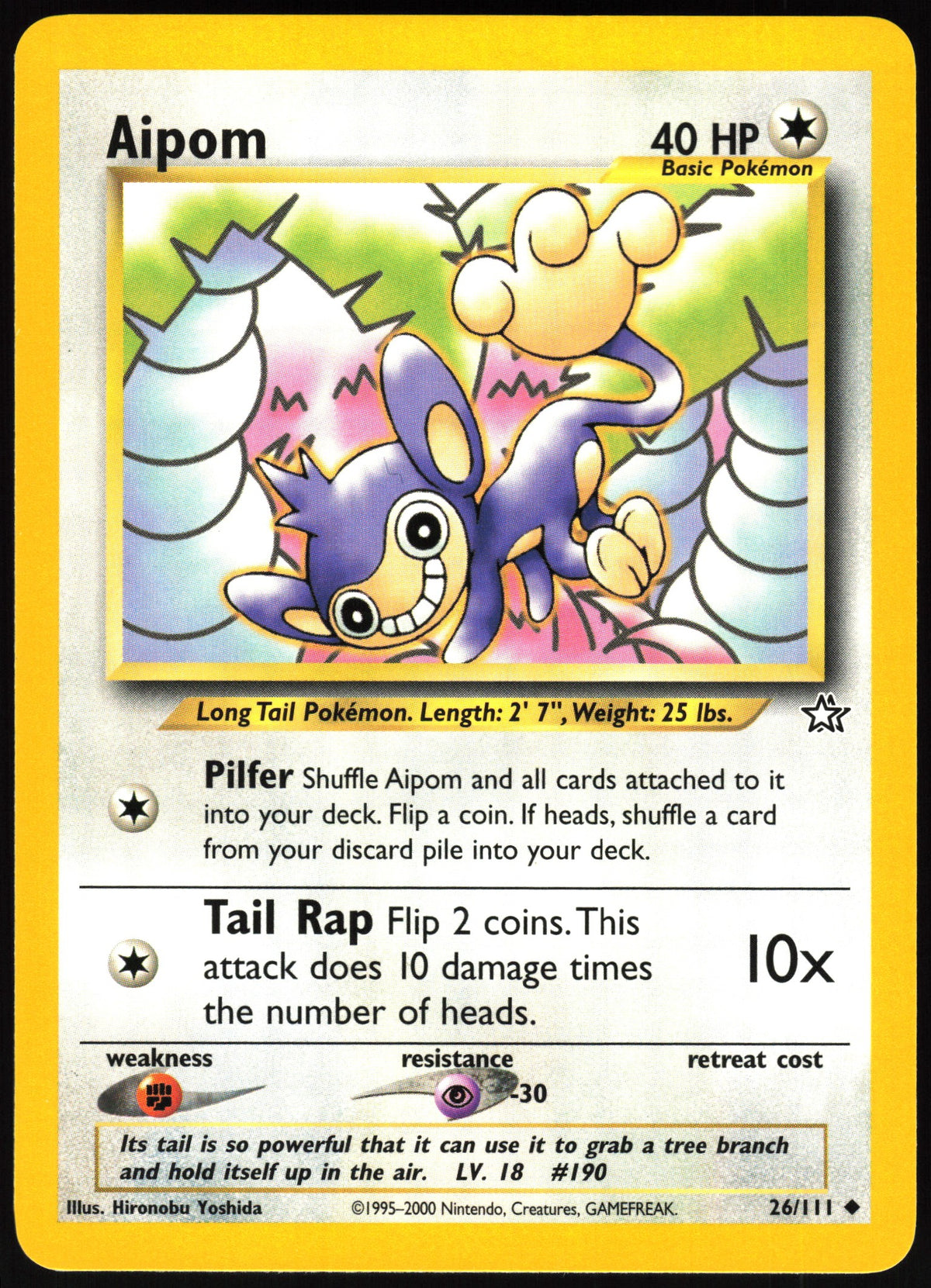 Aipom #26 NM