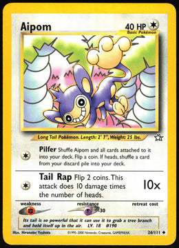 Aipom #26 NM