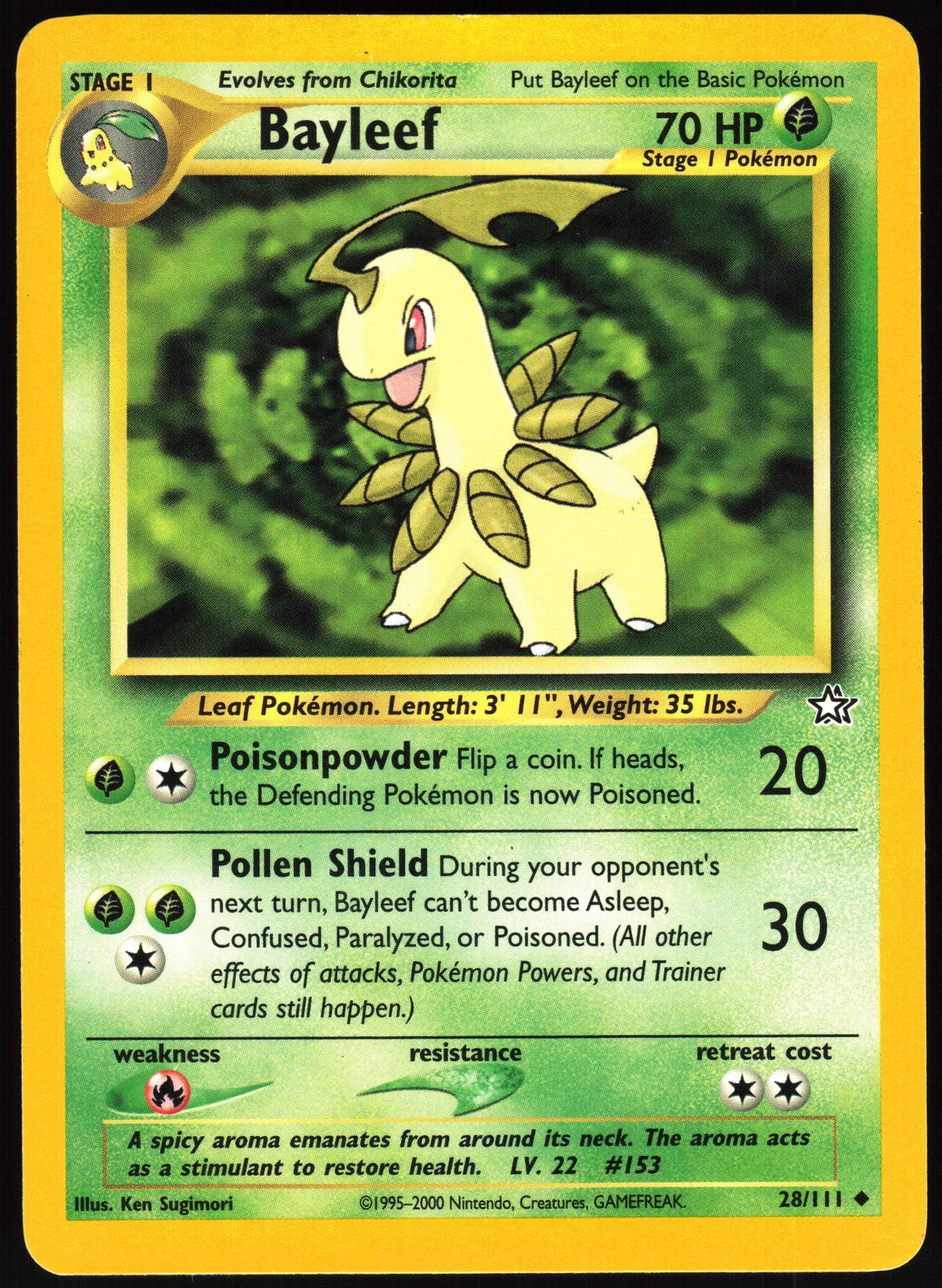 Bayleef #28 MP