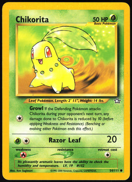 Chikorita #54 NM