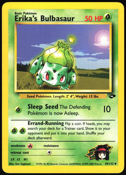 Erika's Bulbasaur #39 NM