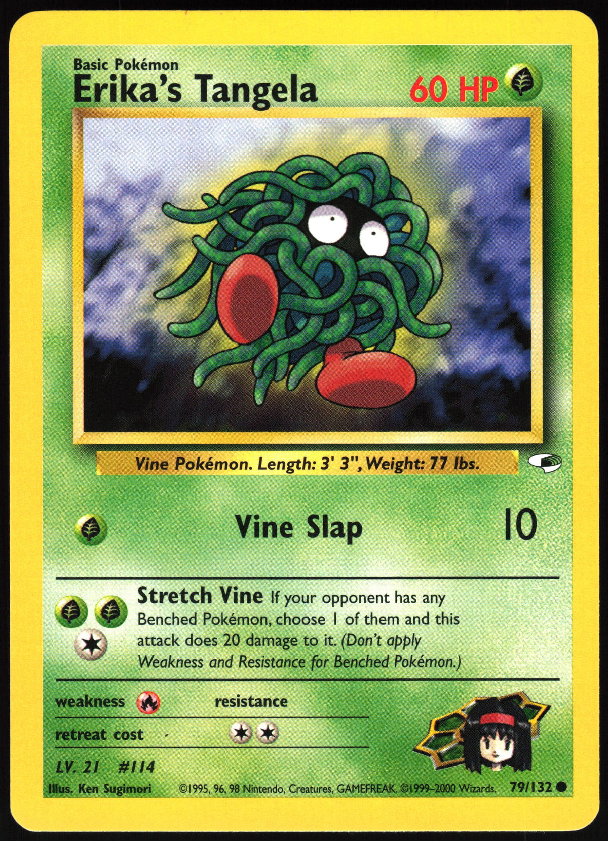 Erika's Tangela #79 NM