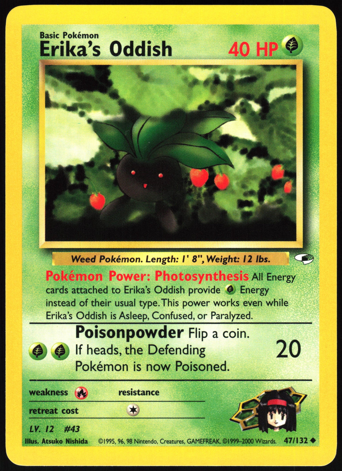 Erika's Oddish #47 NM