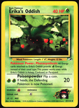 Erika's Oddish #47 NM