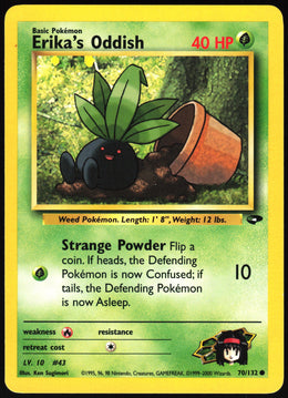 Erika's Oddish #70 NM