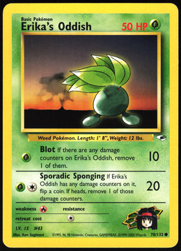 Erika's Oddish #78 NM