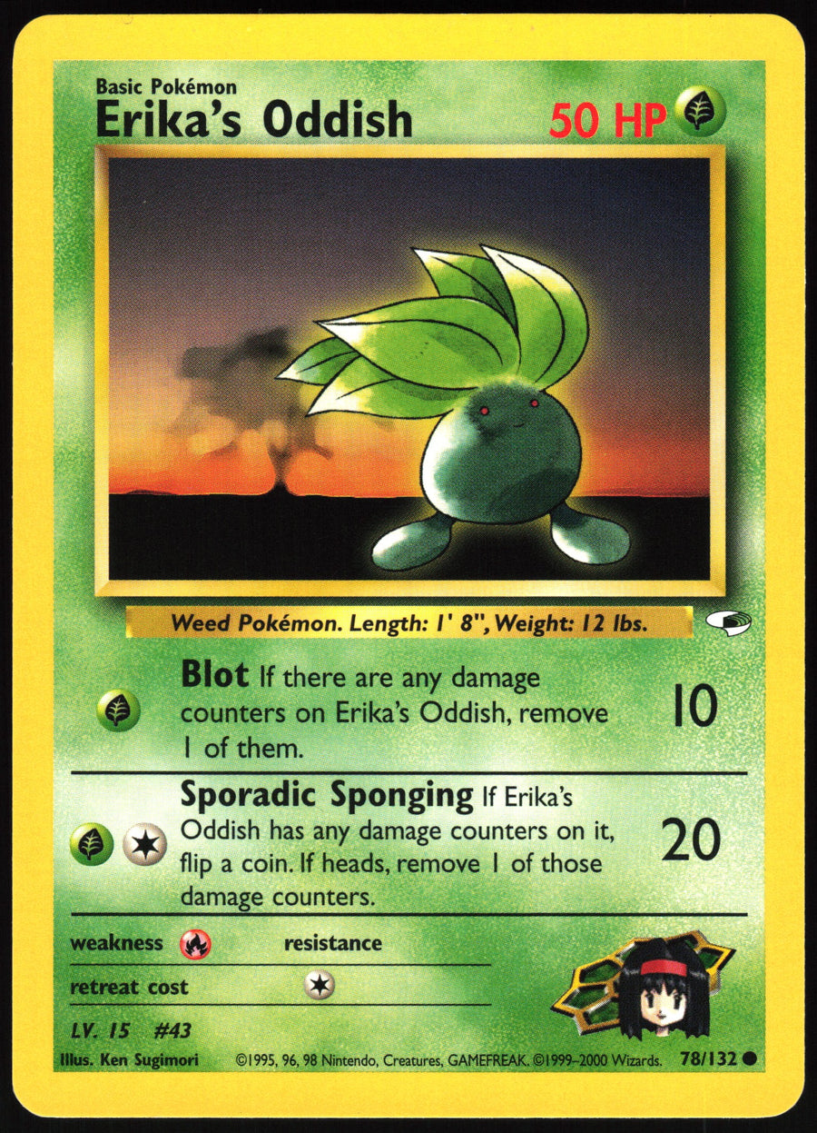 Erika's Oddish #78/132 Non-Foil
