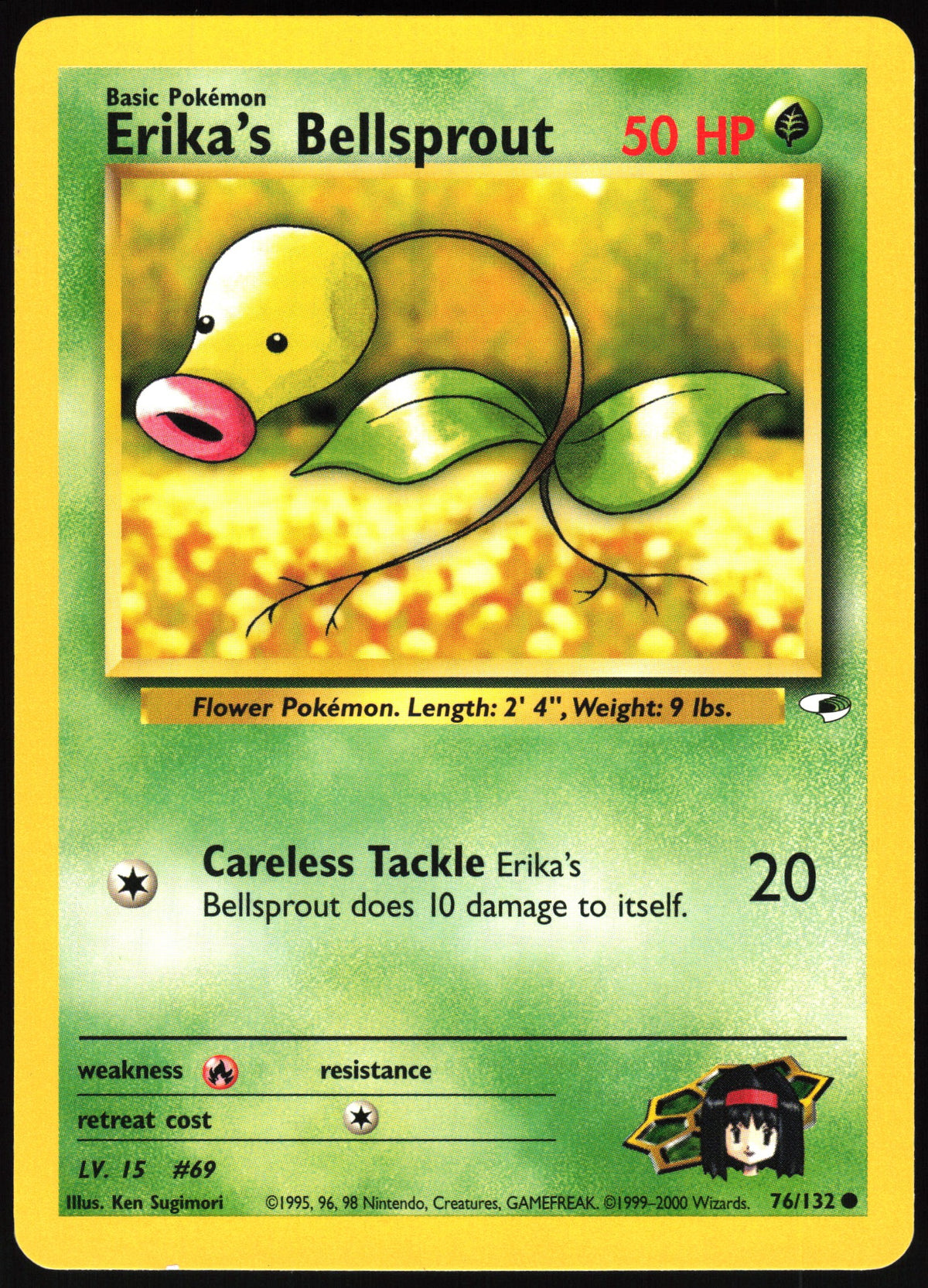 Erika's Bellsprout #76 NM