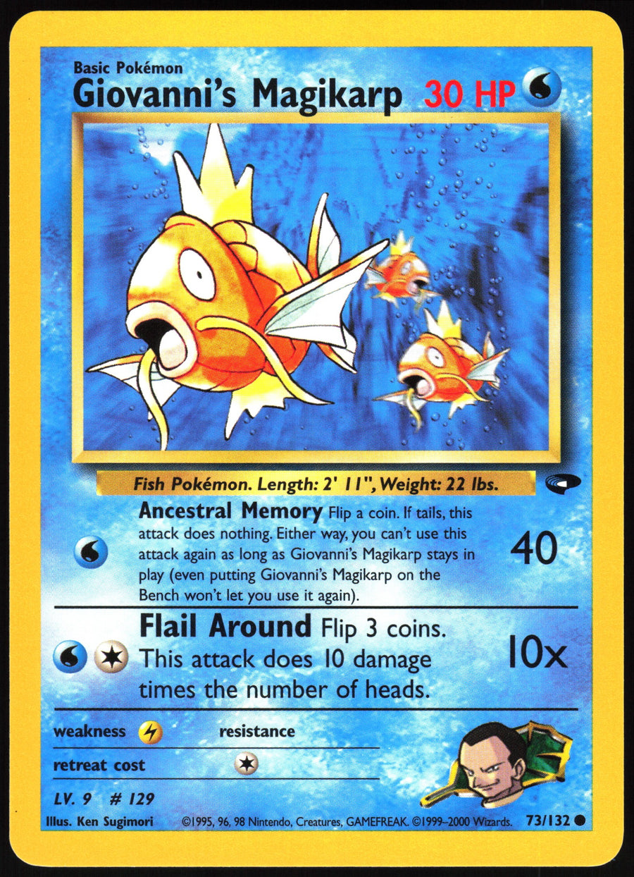 Giovanni's Magikarp #73/132 Non-Foil