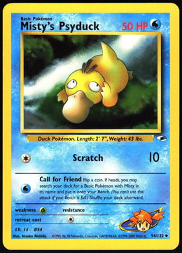 Misty's Psyduck #54 NM