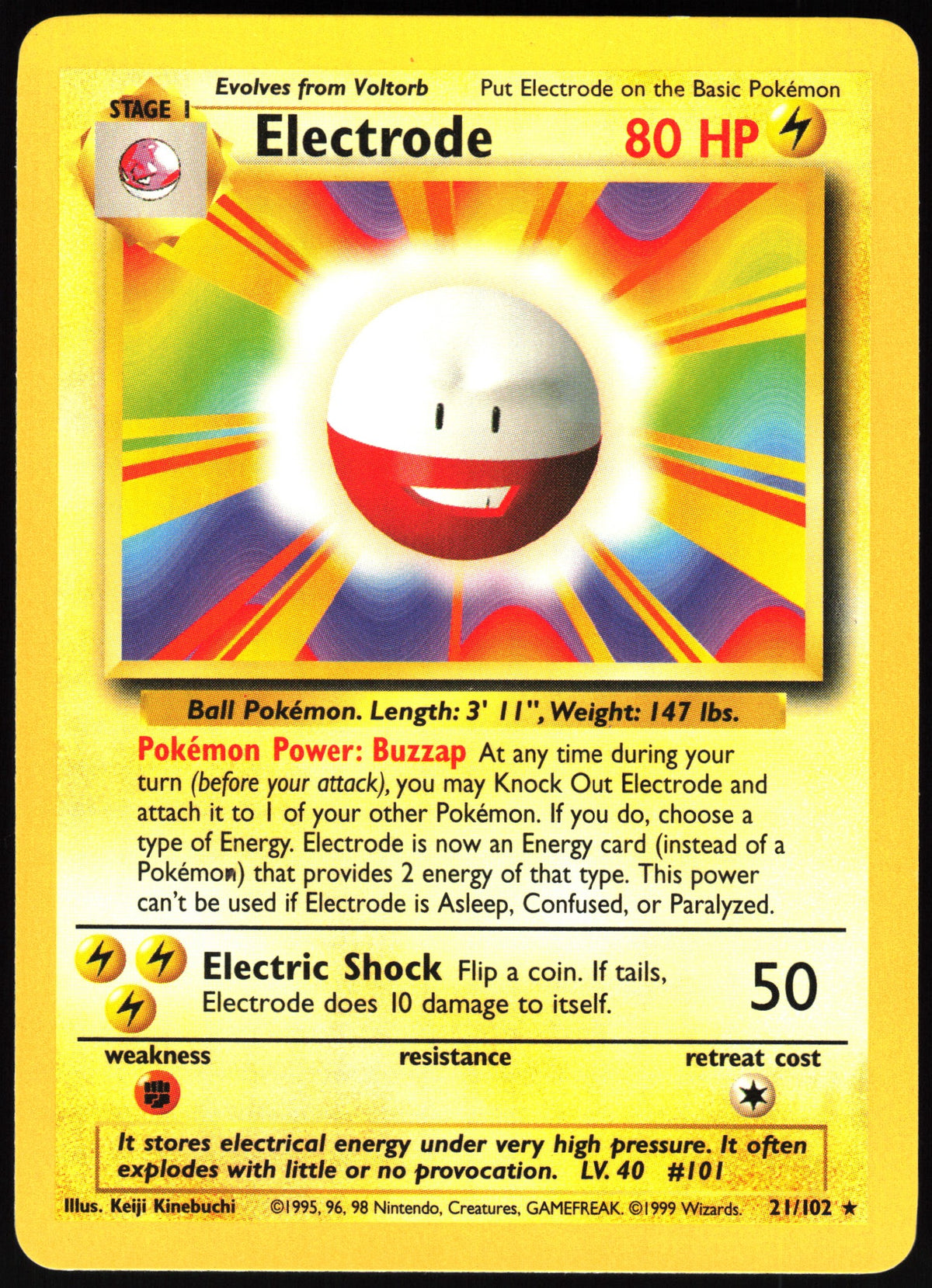 Electrode #21 NM