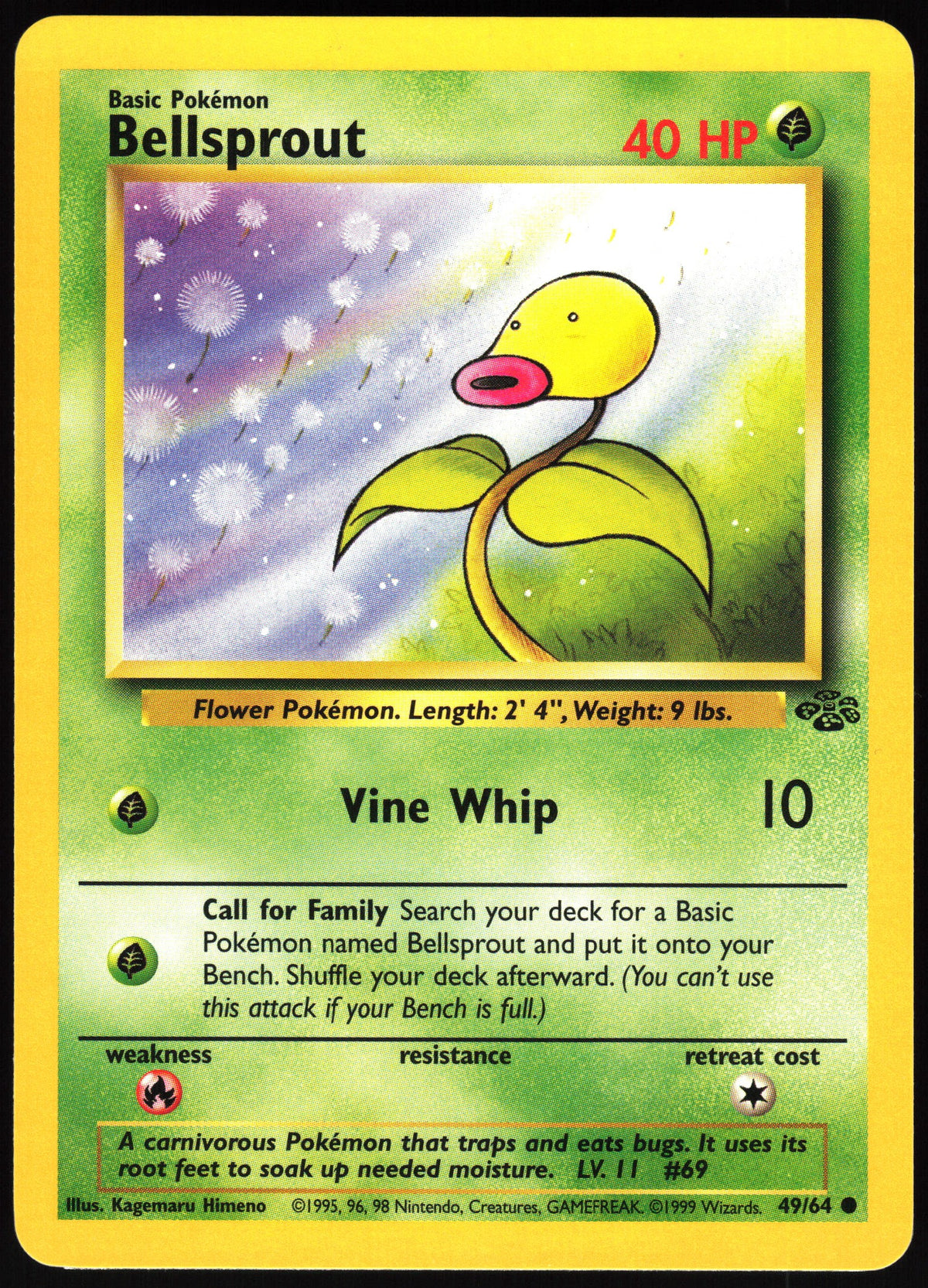 Bellsprout #49 NM