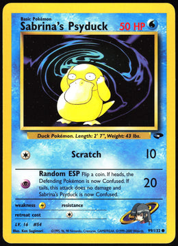 Sabrina's Psyduck #99 NM