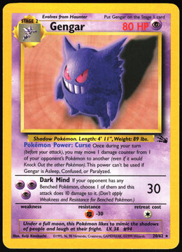 Gengar #20 NM
