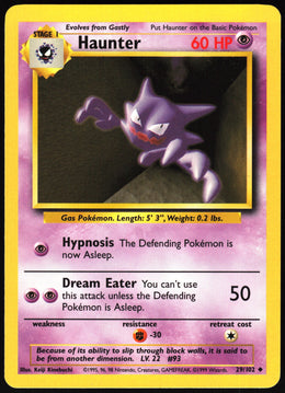 Haunter #29 NM