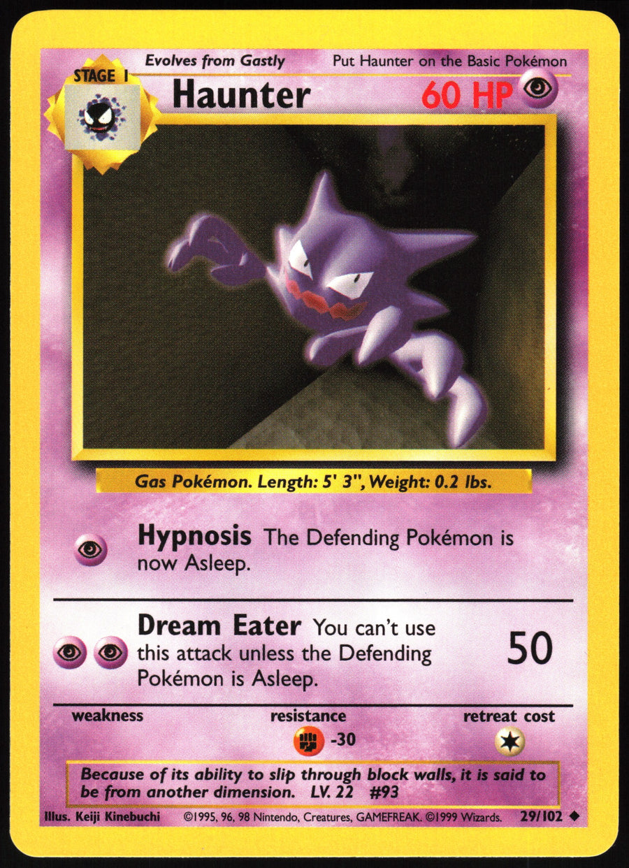 Haunter #29/102 Non-Foil