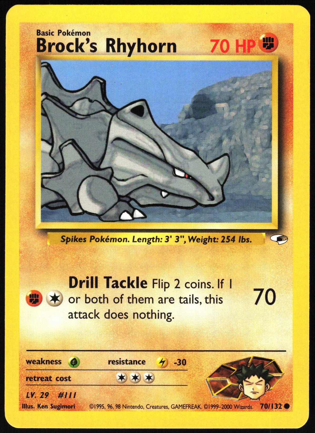 Brock's Rhyhorn #70 NM