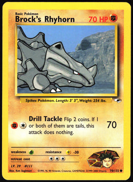 Brock's Rhyhorn #70 NM