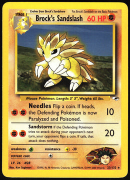 Brock's Sandslash #23 NM