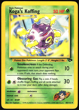 Koga's Koffing #48 NM