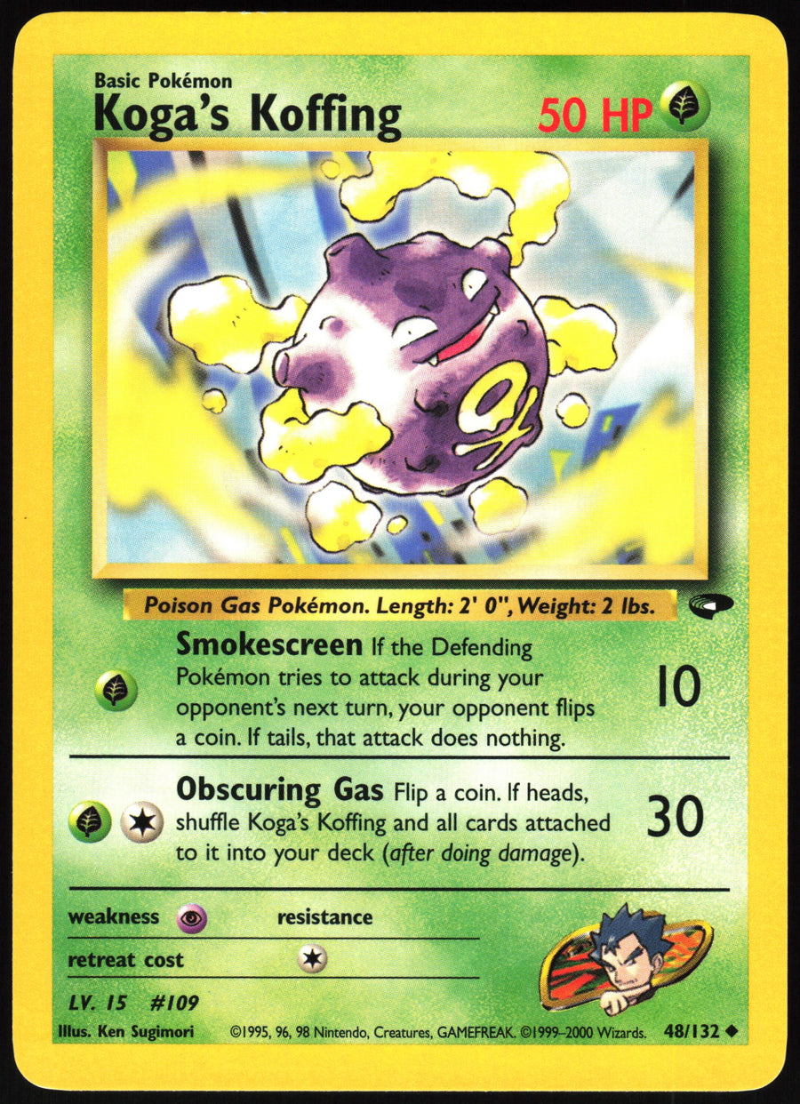 Koga's Koffing #48/132 Non-Foil