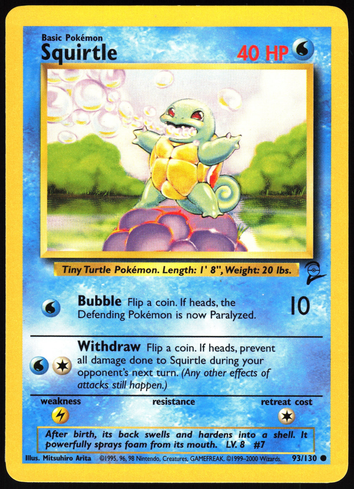 Squirtle #93 NM