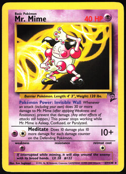 Mr. Mime #27 NM