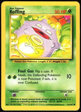 Koffing #51 NM