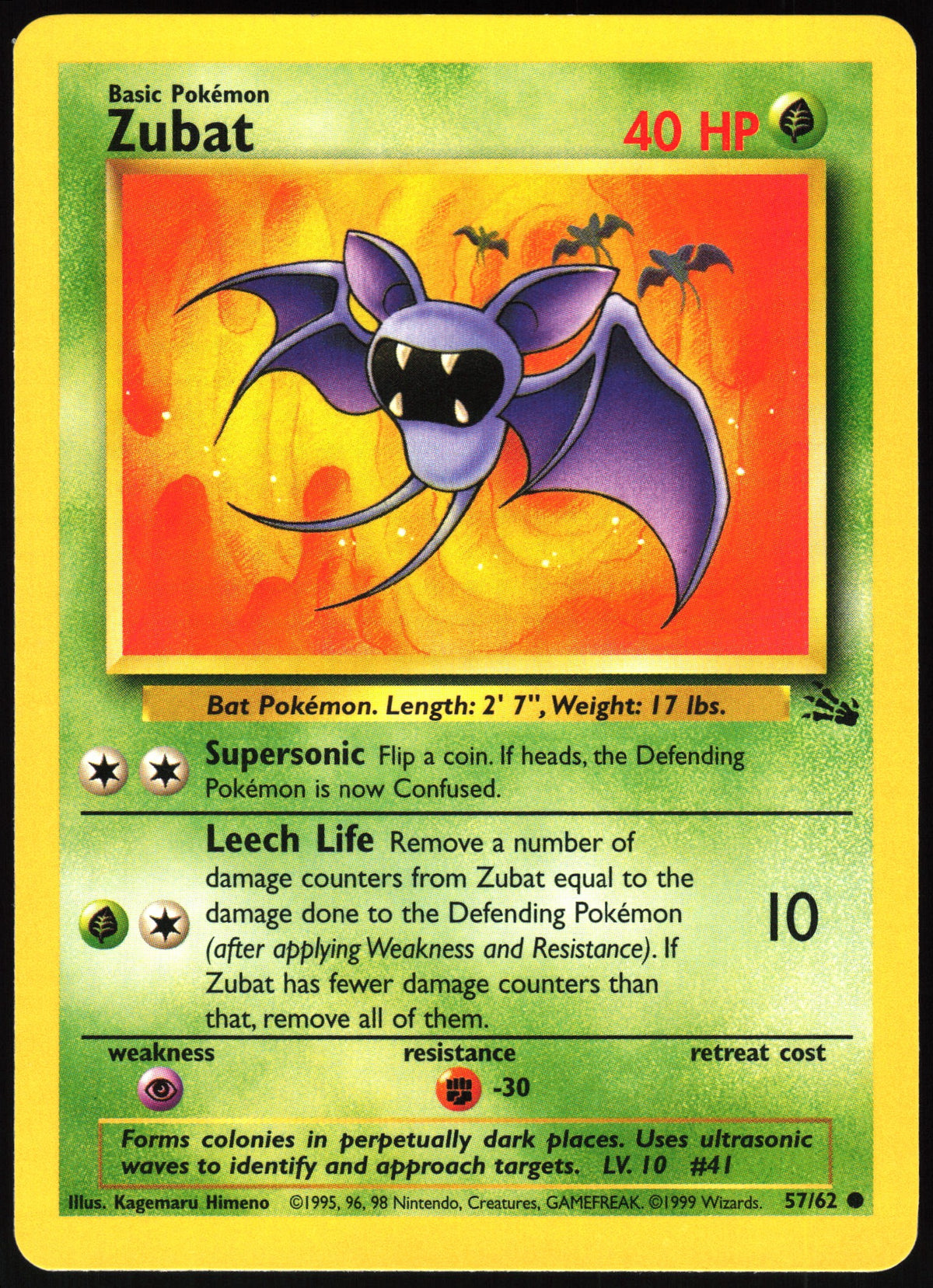 Zubat #57 NM