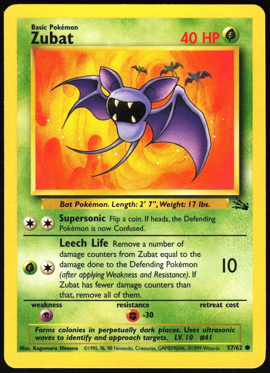 Zubat #57/62 Non-Foil