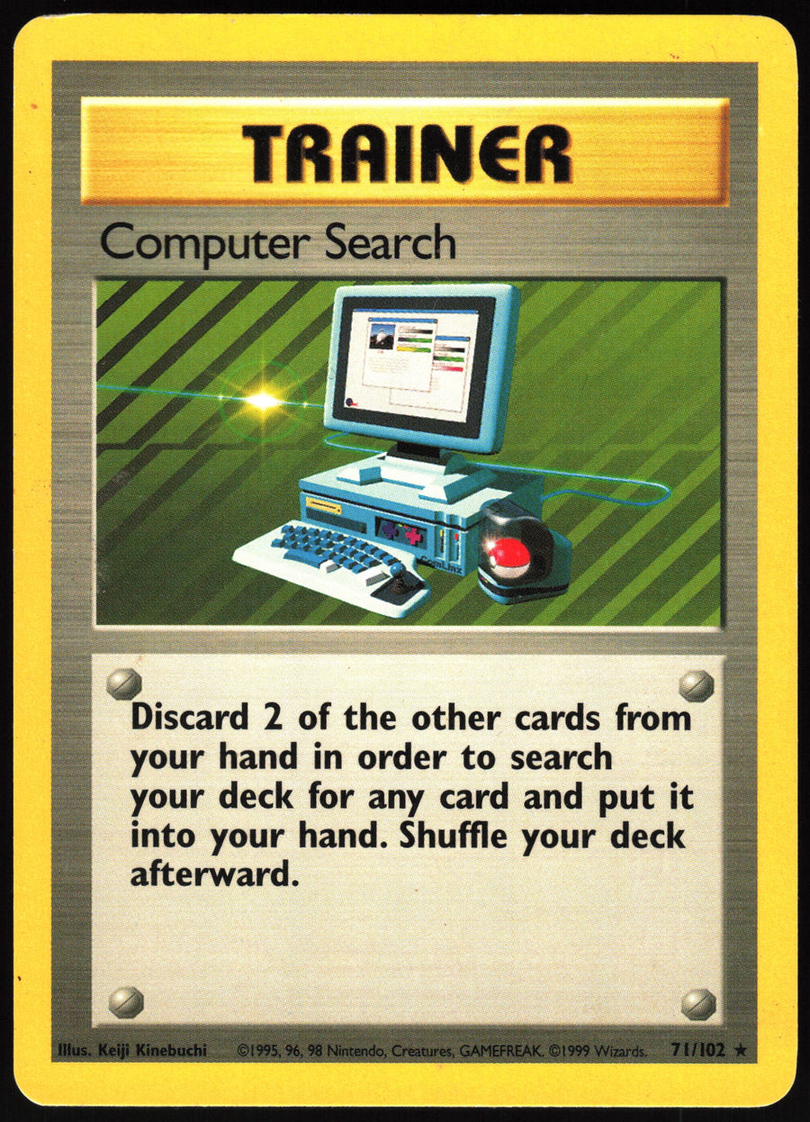 Computer Search #71/102 Non-Foil