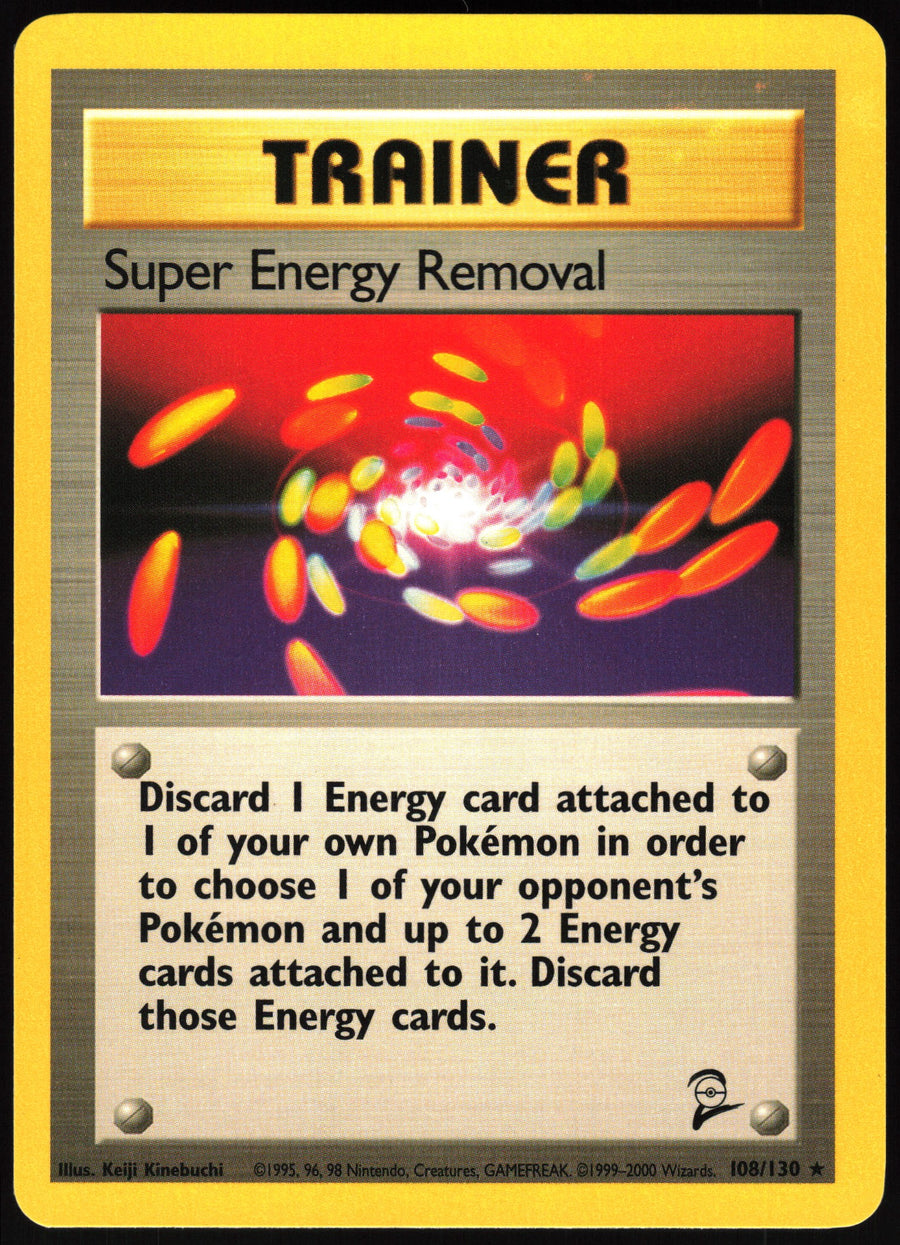 Super Energy Removal #108/130 Non-Foil