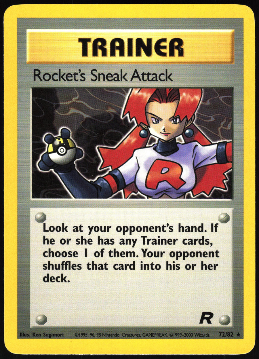Rocket's Sneak Attack #72/82 Non-Foil