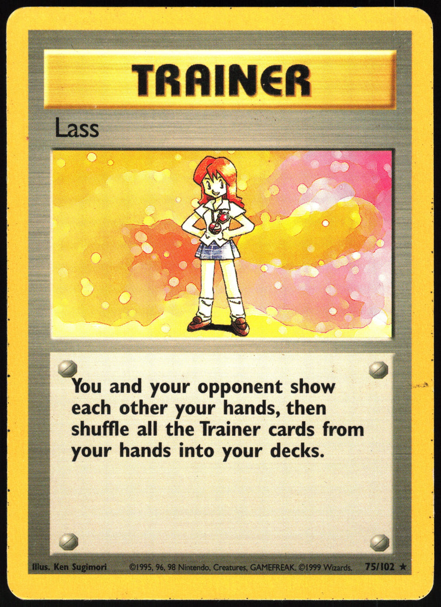 Lass #75/102 Non-Foil