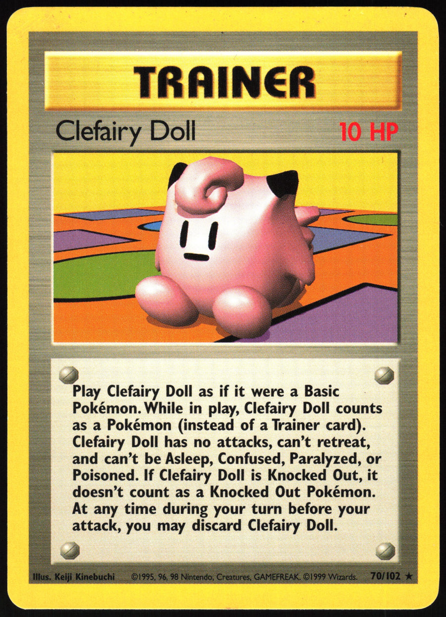 Clefairy Doll #70/102 Non-Foil