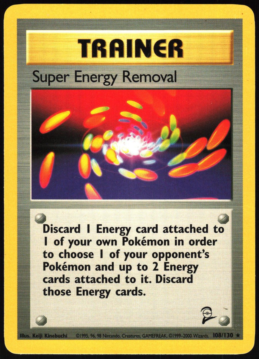 Super Energy Removal #108/130 Non-Foil