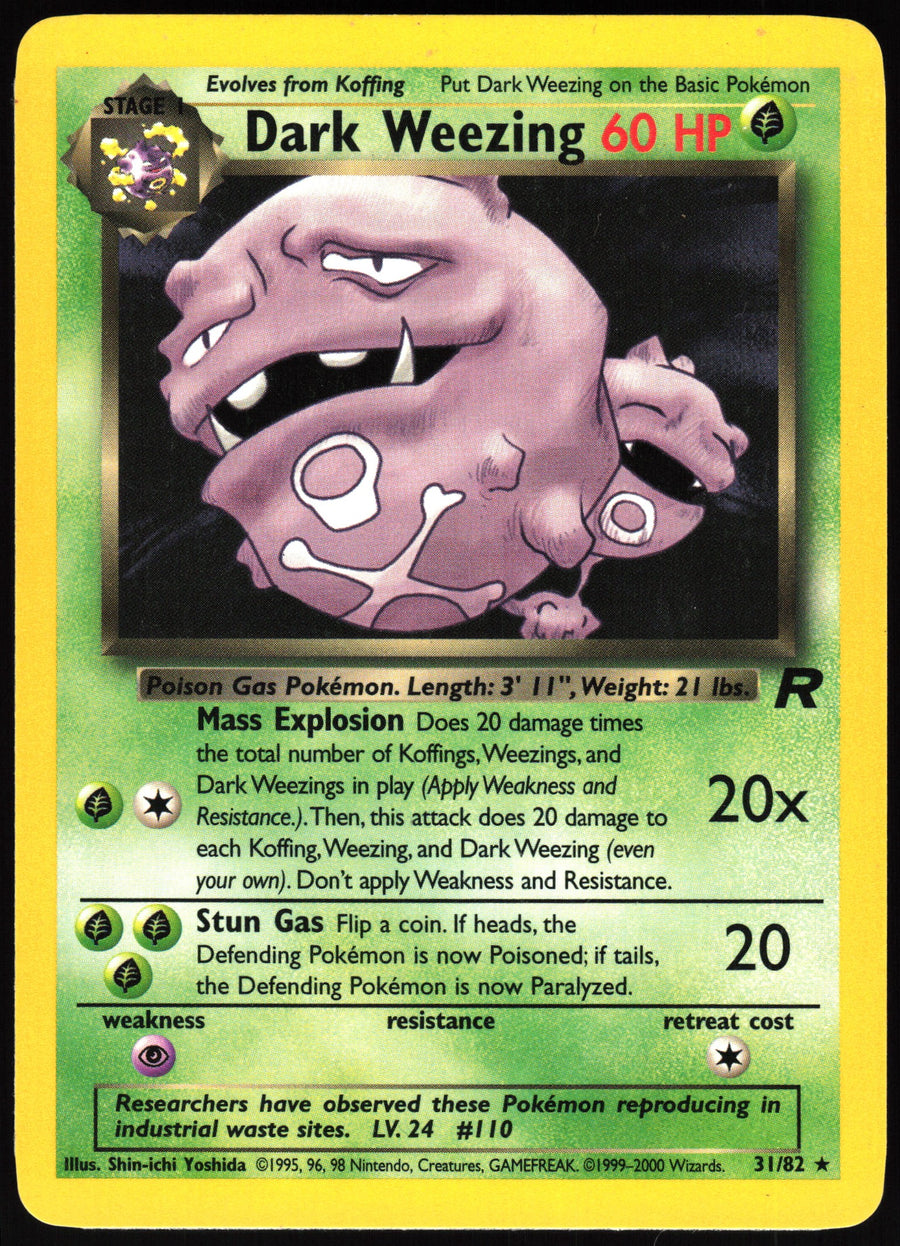 Dark Weezing #31/82 Non-Foil