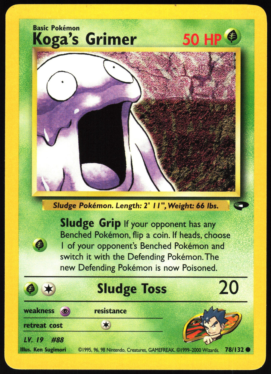 Koga's Grimer #78/132 Non-Foil