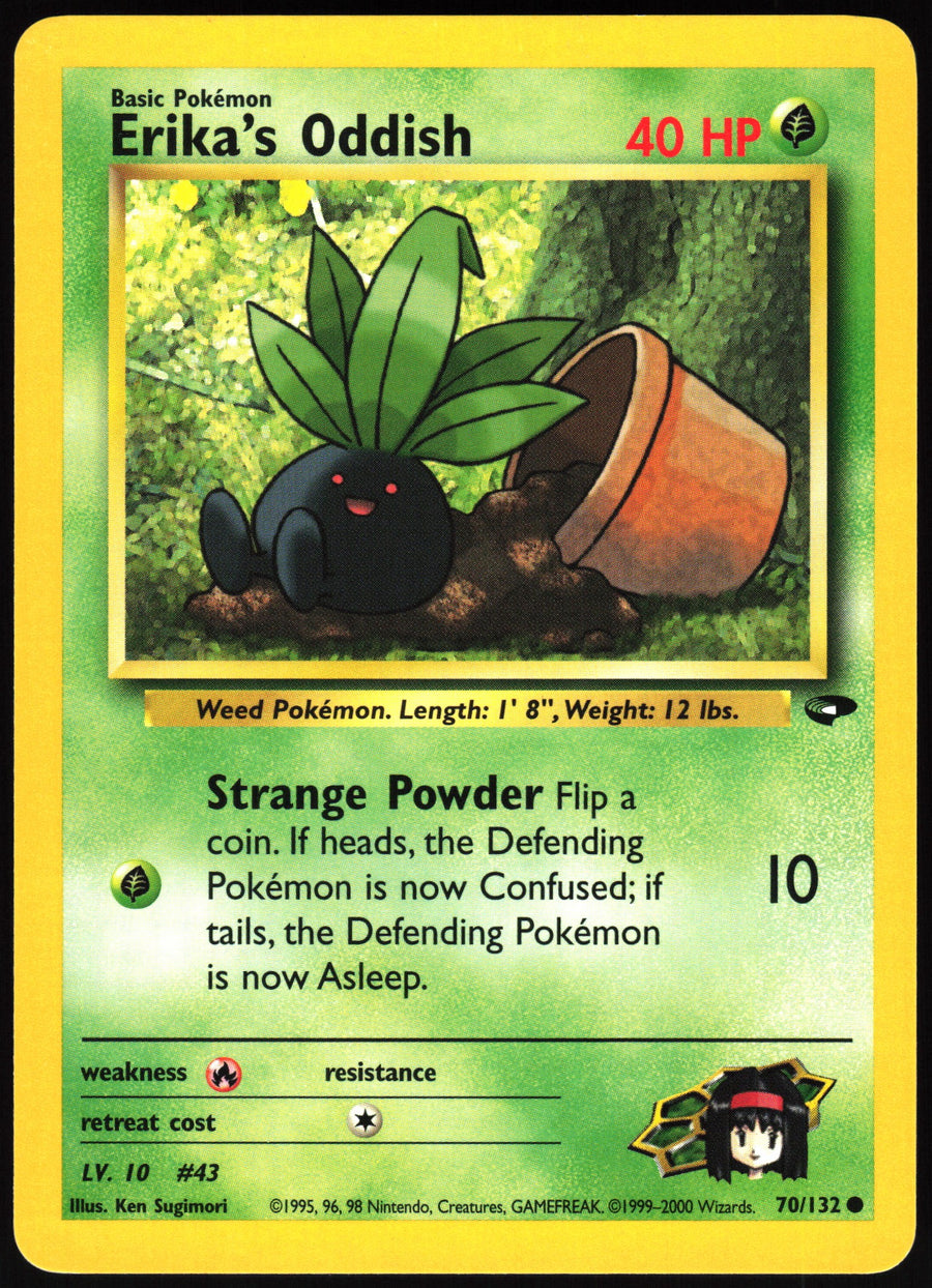 Erika's Oddish #70/132 Non-Foil