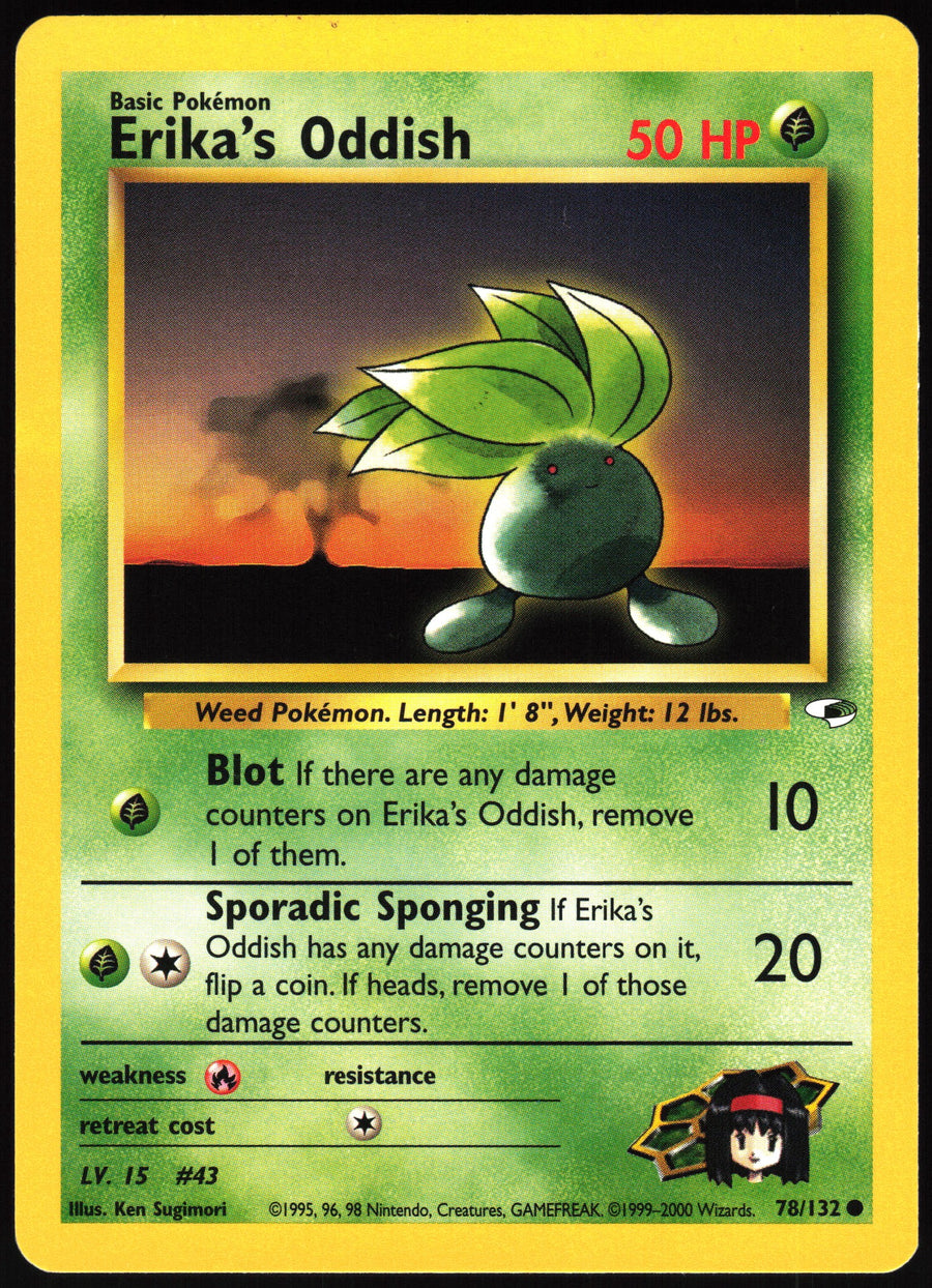 Erika's Oddish #78/132 Non-Foil