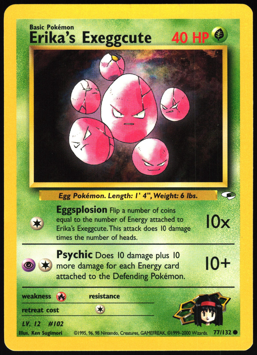 Erika's Exeggcute #77/132 Non-Foil